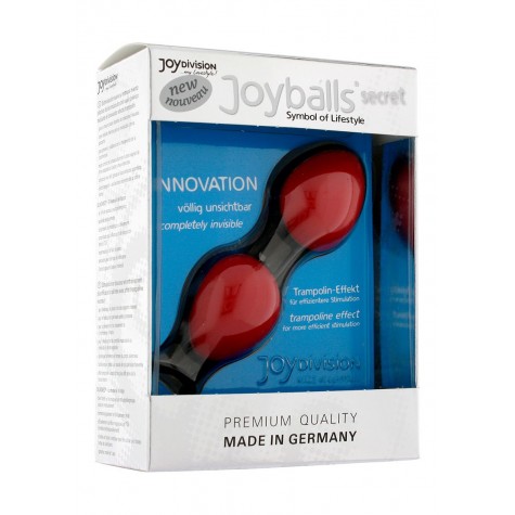 Красные вагинальные шарики Joyballs Secret